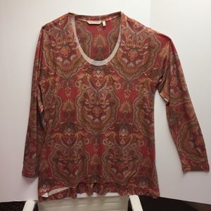 Soft surroundings tunic, size large